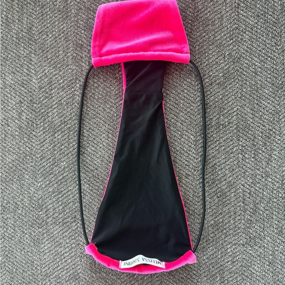 Melissa Simone Micro Bikini Bottoms - Pink Velvet - Picture 3 of 3